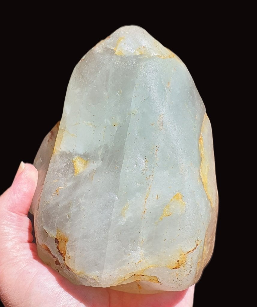 Topaas Giga grote Polychroom Topaas van ruim 2 kilo!, Verzenden, Mineraal