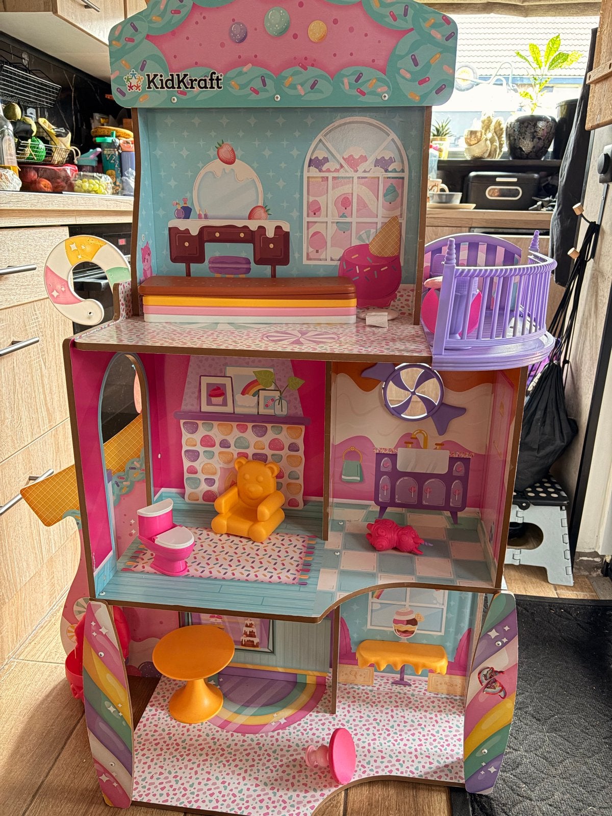 KidKraft Poppenhuis - Candy Themed, Ophalen, Gebruikt, Poppenhuis
