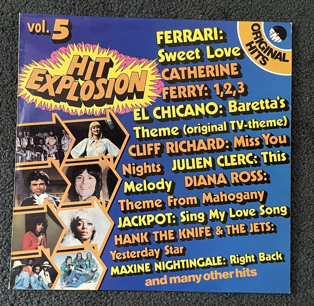 LP: Hit Explosion vol.5 1975, Cd's en Dvd's, LP, Pop, Ophalen of Verzenden, Zo goed als nieuw