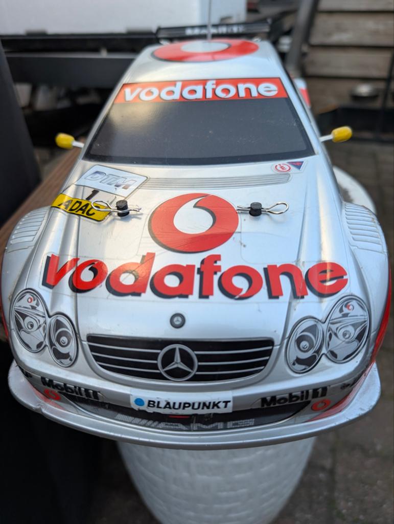 Tamiya Mercedes-Benz CLK DTM RC Auto Nitro, Ophalen, Gebruikt, Schaal 1:10, Auto onroad