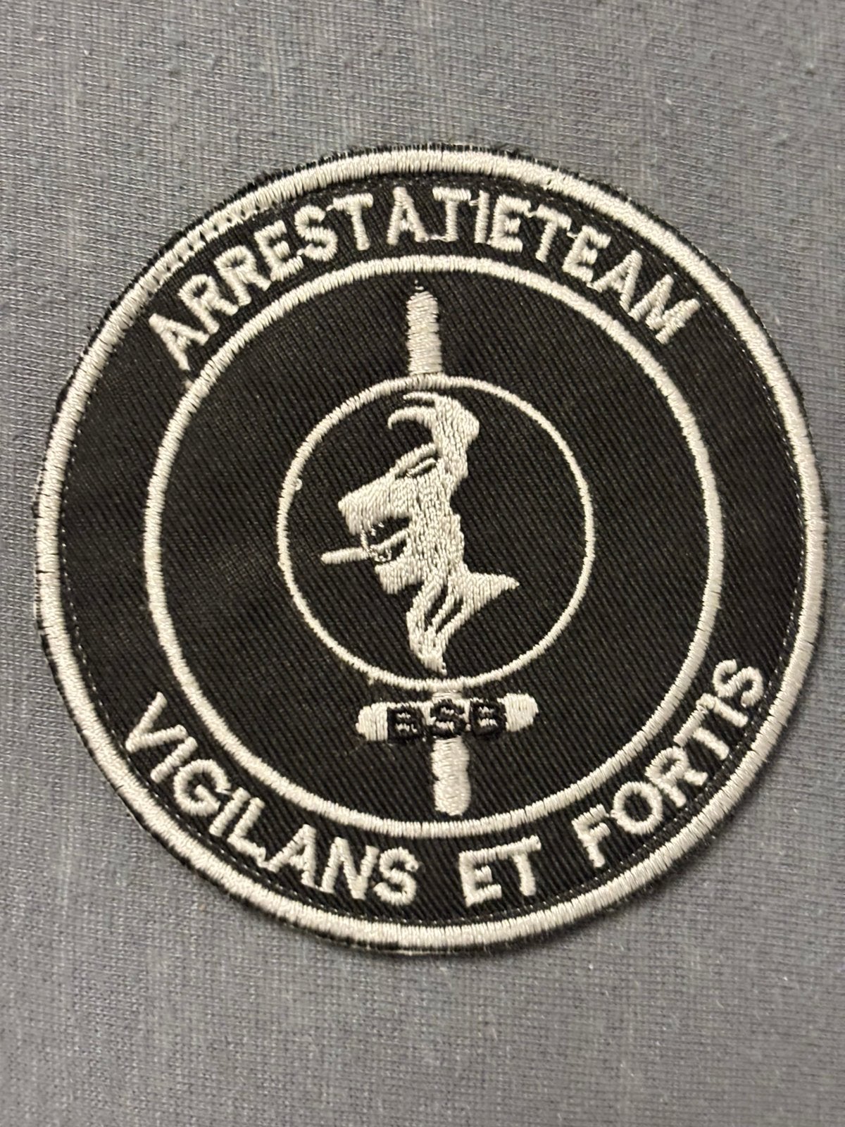 Replica BSB embleem arrestatieteam, Verzenden, Marechaussee, Nederland, Embleem of Badge