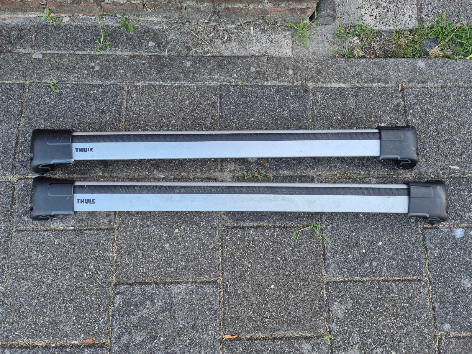 Thule Aerodynamische Dakdragers Audi A6 C7 Avant, Auto diversen, Ophalen