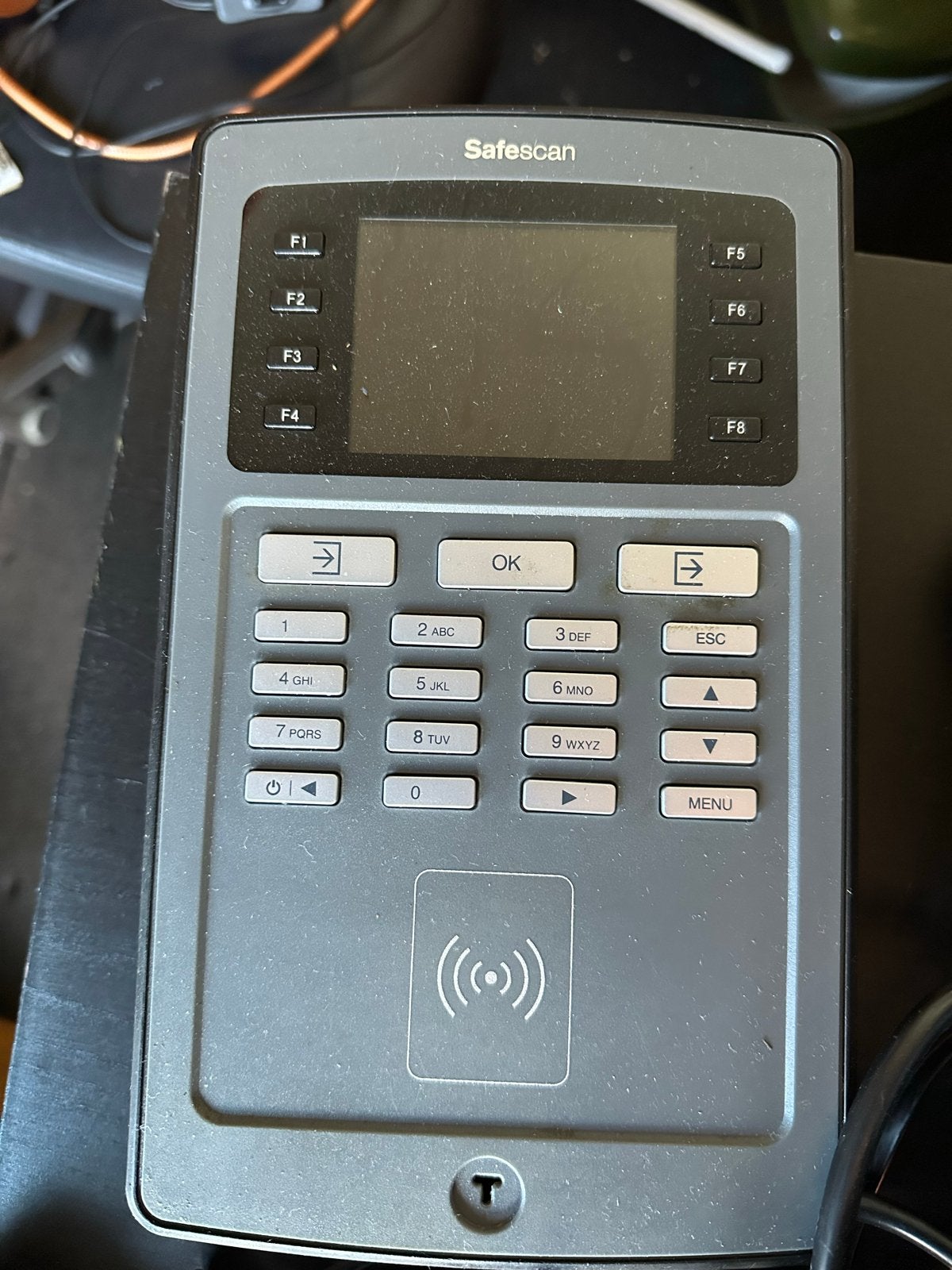 Kassasysteem met printers en tijdklok (Vectron, Safescan), Ophalen