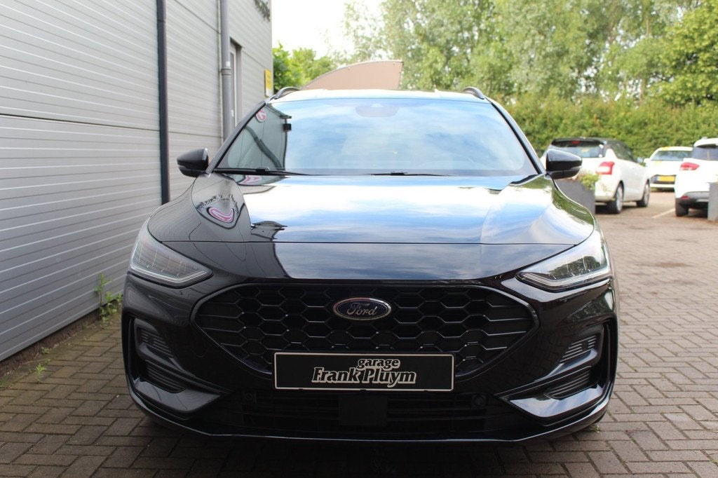 Ford Focus Wagon 1.0 EcoBoost Hybrid ST Line X Business Wint, Auto's, Ford, Stof, Gebruikt, Zwart, 155 pk
