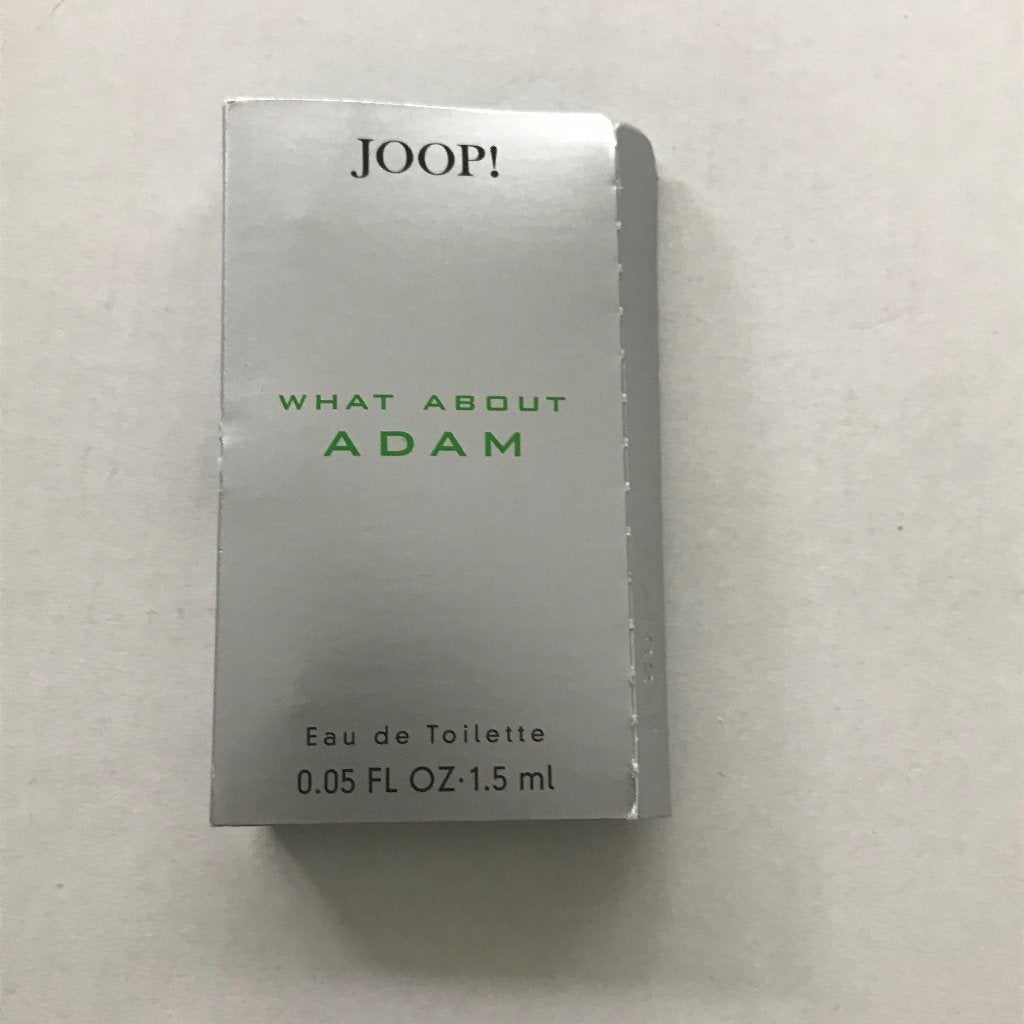 Joop! What About Adam Eau de Toilette, Verzamelen, Ophalen of Verzenden, Nieuw, Proef of Tester, Gevuld