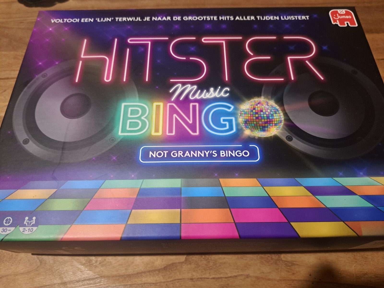 HITSTER Music Bingo - Nieuw, Drie of vier spelers, Ophalen of Verzenden, Nieuw, Jumbo