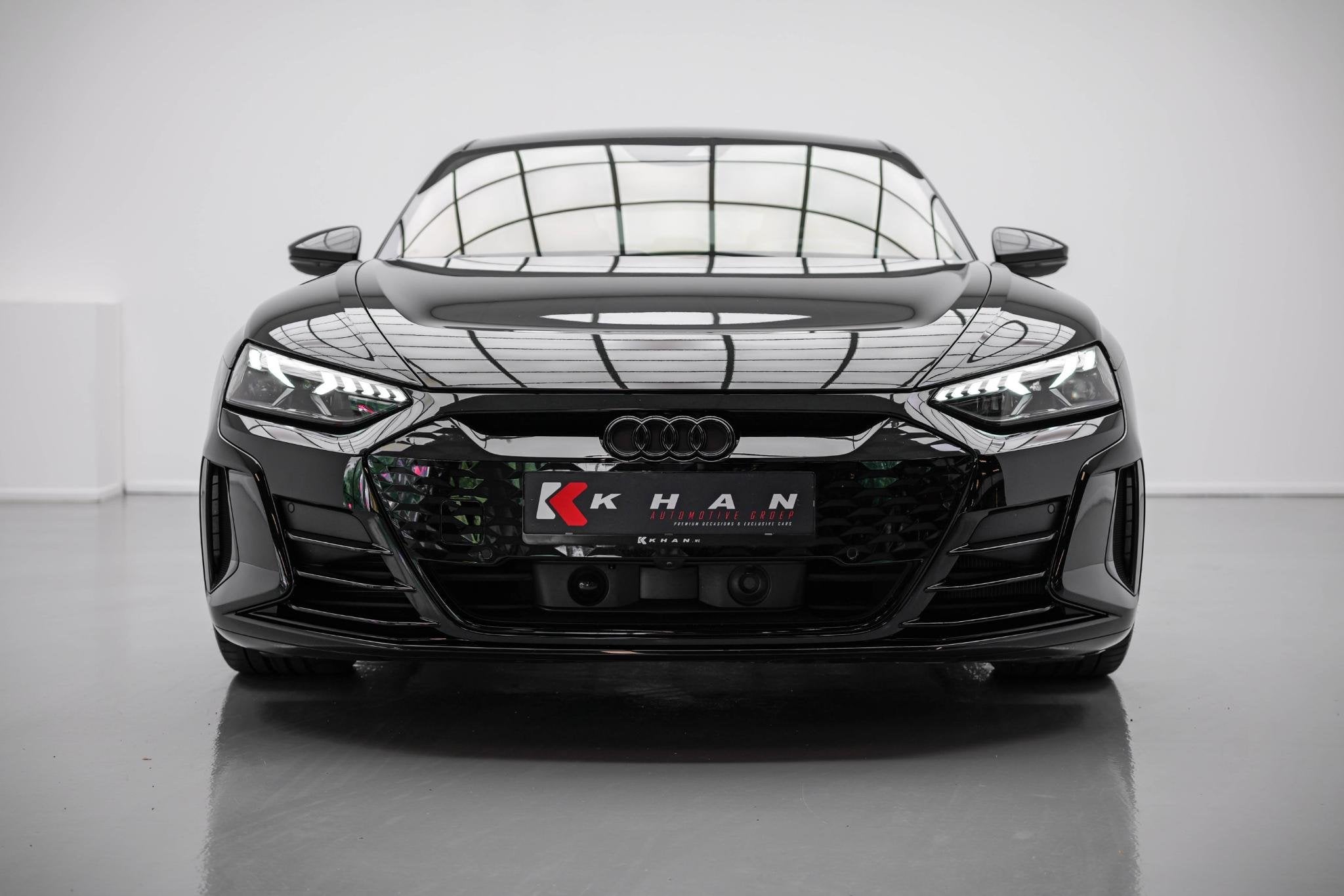 Audi e-tron GT RS 93 kWh |Full Carbon|Luchtvering|Vossen|Nig, Auto's, Automaat, Stof, Gebruikt, Zwart