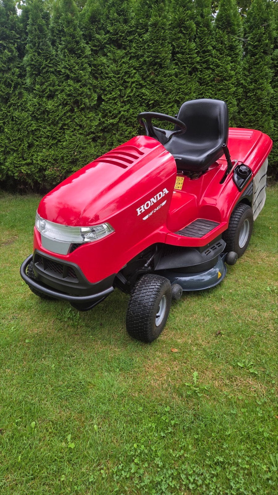 Honda HF 2417 zitmaaier, Ophalen, Gebruikt