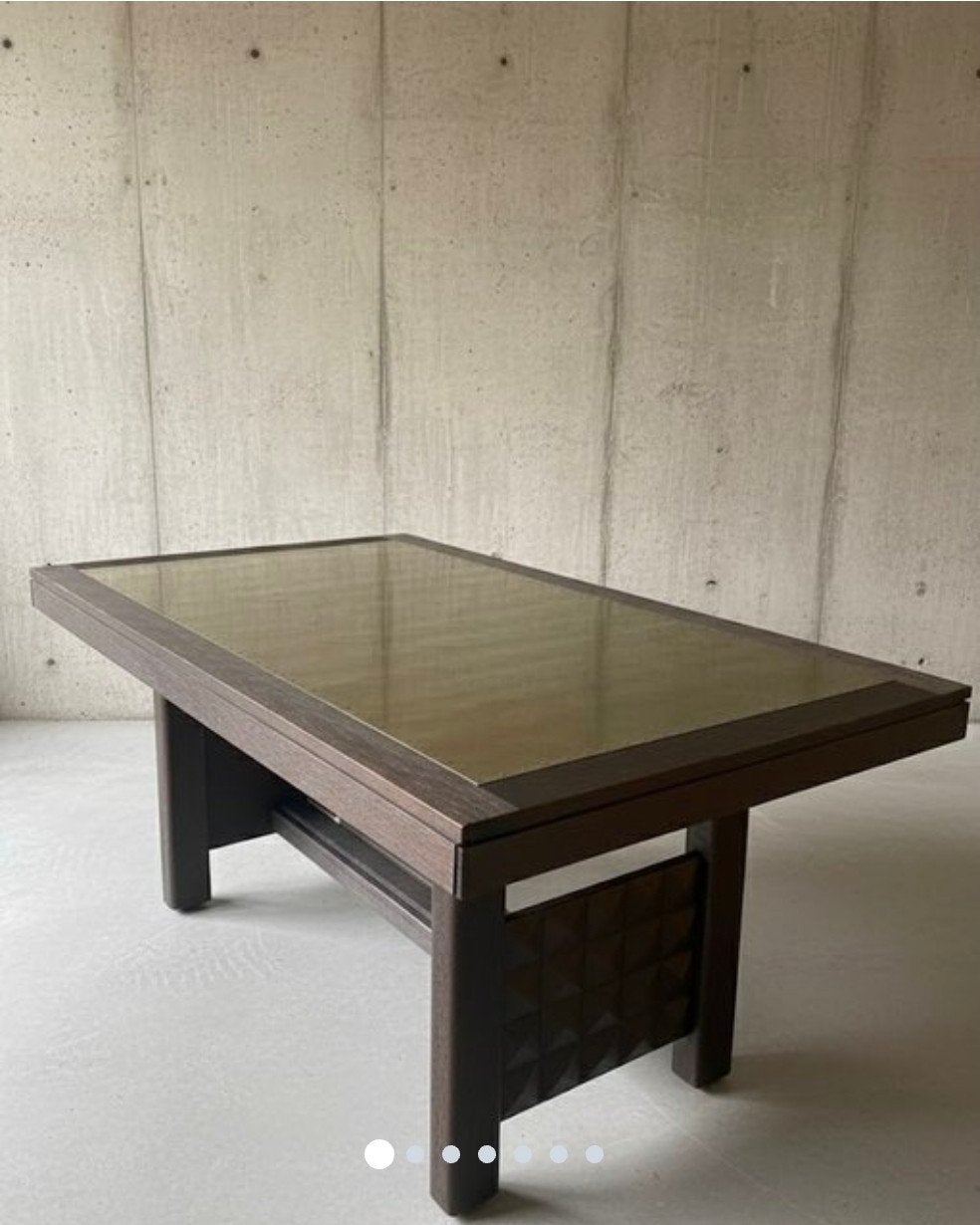 Bureau, Designe, prachtig donker hout ., Ophalen