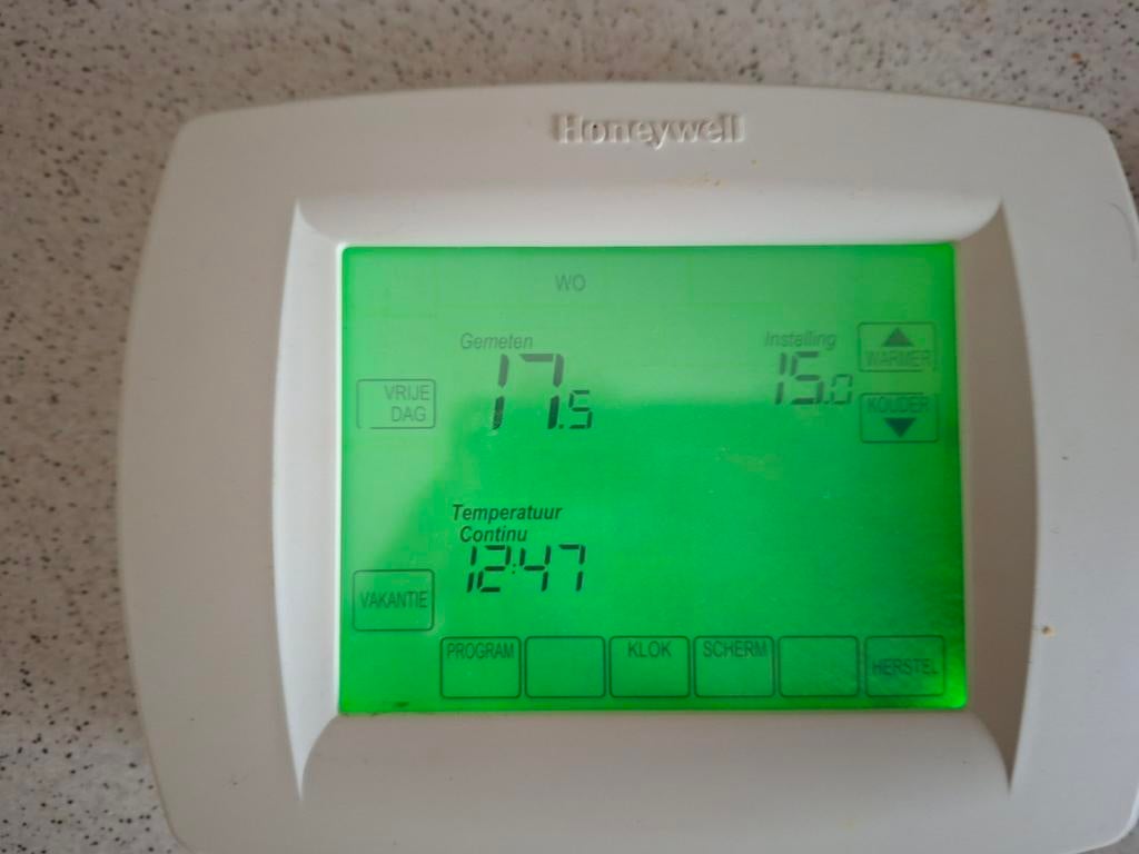 Honeywell Chronotherm Vision Modulerende Thermostaat, Ophalen of Verzenden, Slimme thermostaat, Gebruikt