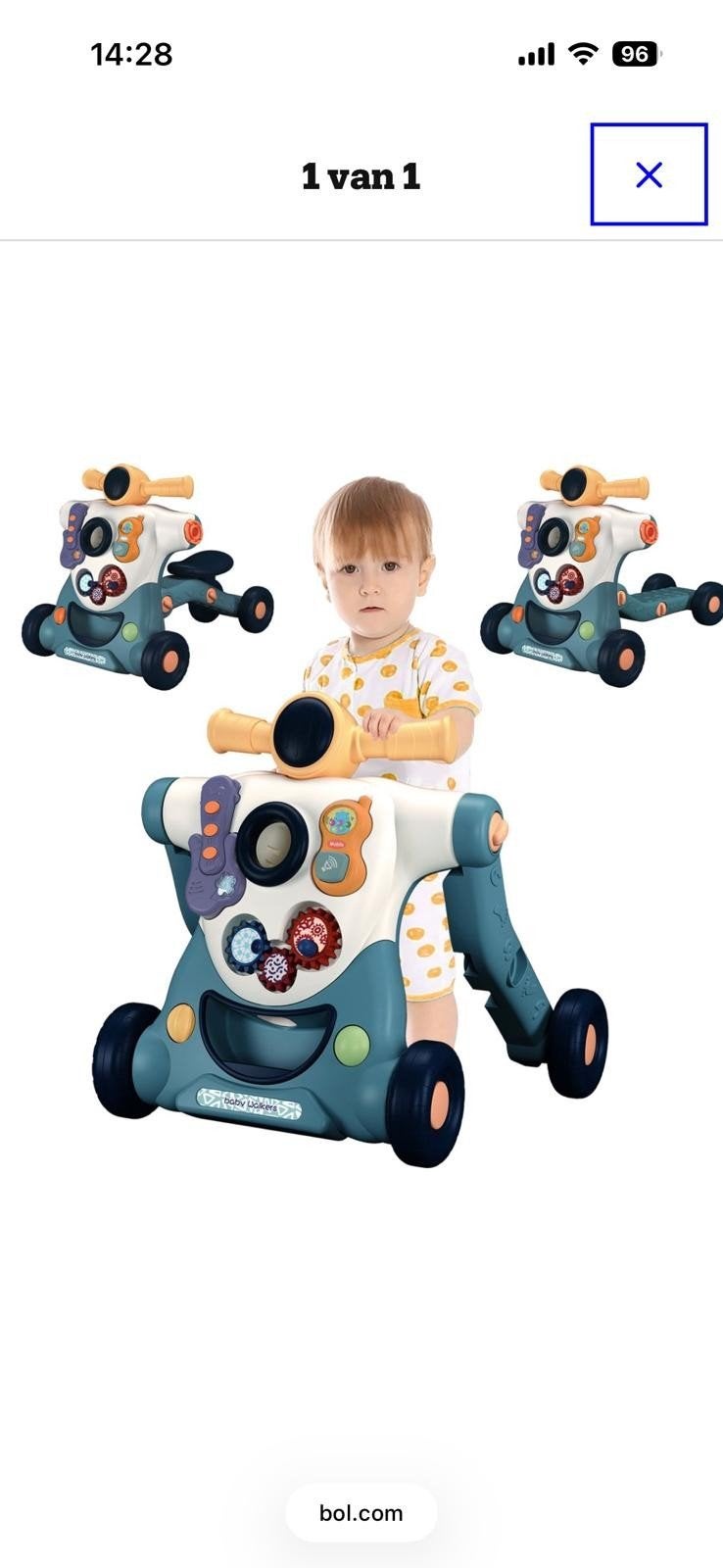 Loopwagentje baby walkers.
1e foto van internet., Ophalen, Jongen of Meisje