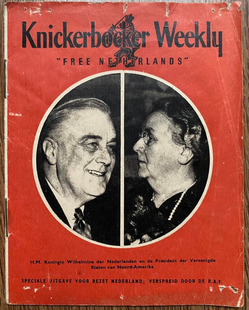 Knickerbocker Weekly boekje wo2, Ophalen of Verzenden, Nederland, Boek of Tijdschrift