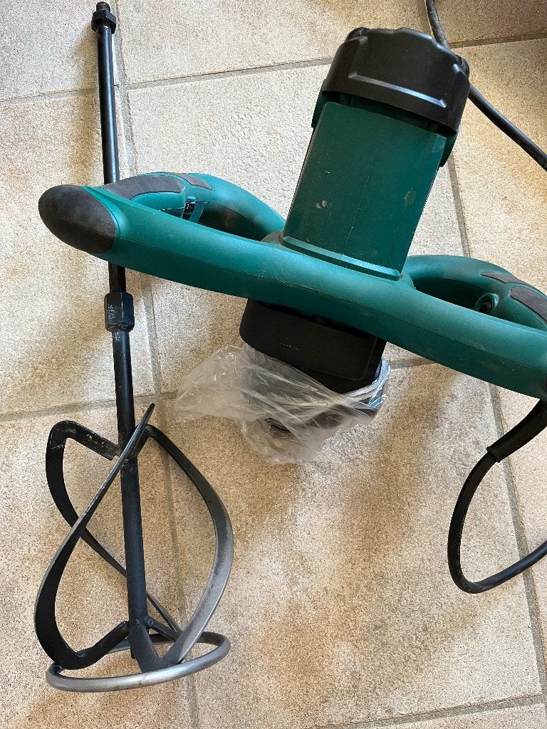 betonmixer  1800 W Vonroc, Doe-het-zelf en Verbouw, Ophalen, Zo goed als nieuw