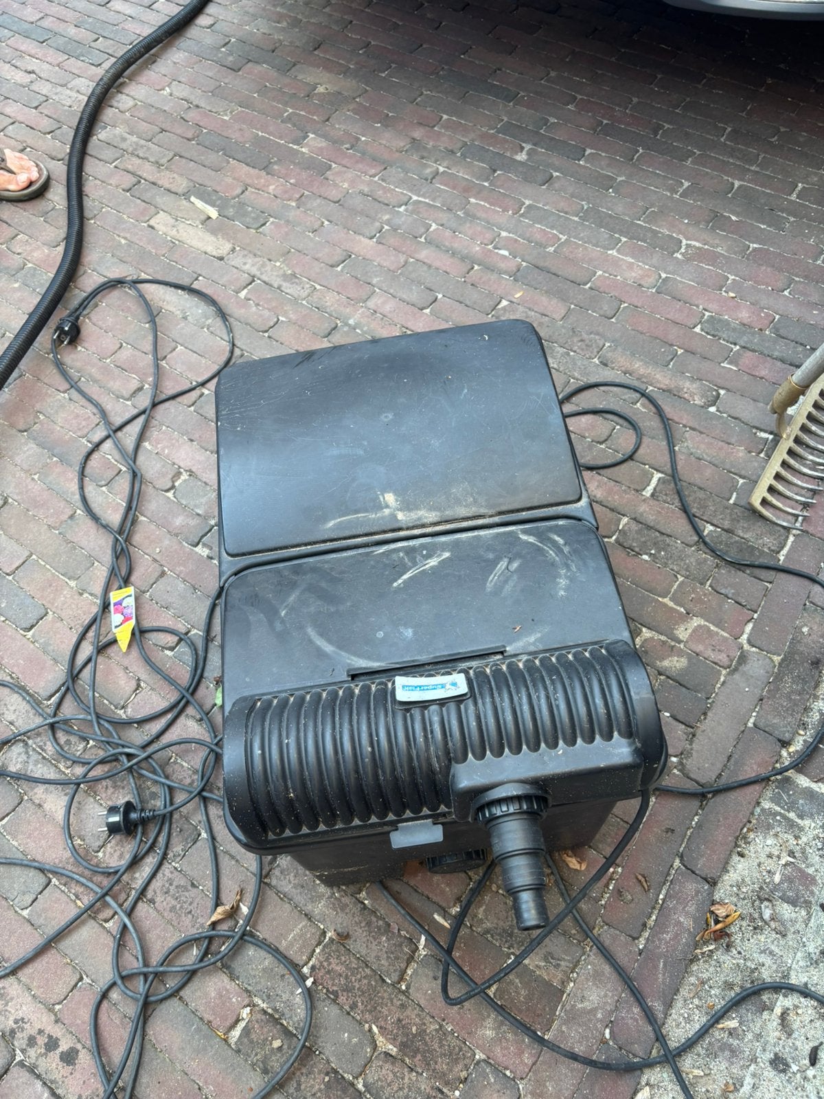 Vijver filterpomp 1 jaar oud, Ophalen, Zo goed als nieuw, Vijverfilter