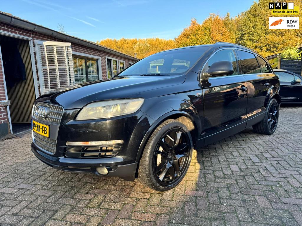 Audi Q7 4.2 TDI quattro Pro S Line+ 4+2 NIEUWE APK 03-11-202, Automaat, Navigatiesysteem, Gebruikt, 8 cilinders