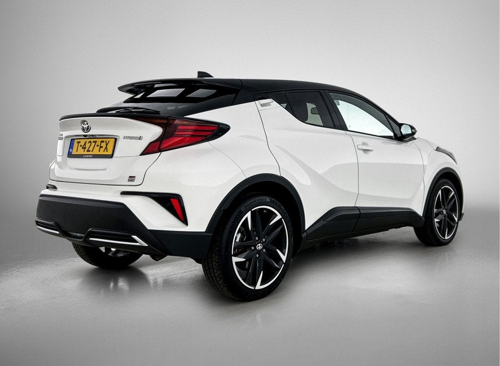 Toyota C-HR 2.0 Hybrid GR-Sport | 184 pk | 19” LM-Velgen |, Auto's, Toyota, 12 maanden, 4 cilinders, Parkeersensor, Wit