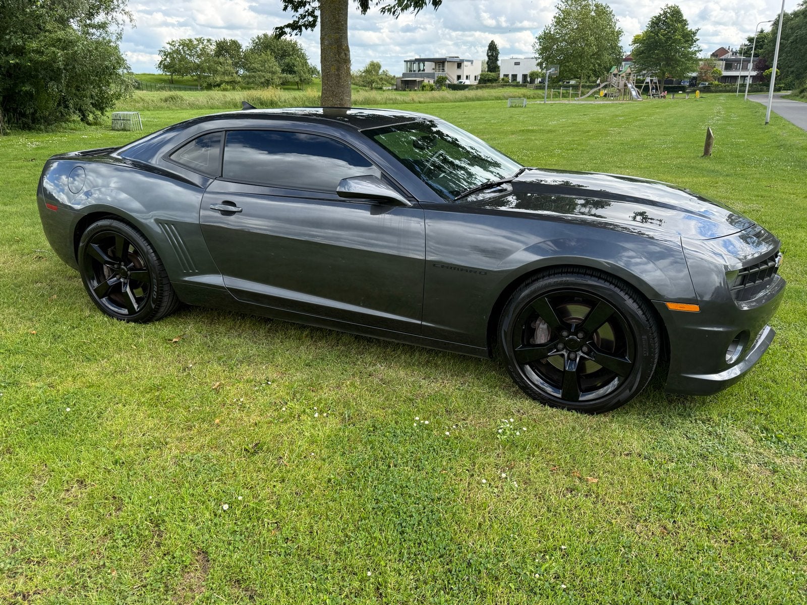 Chevrolet  Camro SS automaat 2011 Grijs, Auto's, Chevrolet, Automaat, Sound system, 405 pk, 4 stoelen