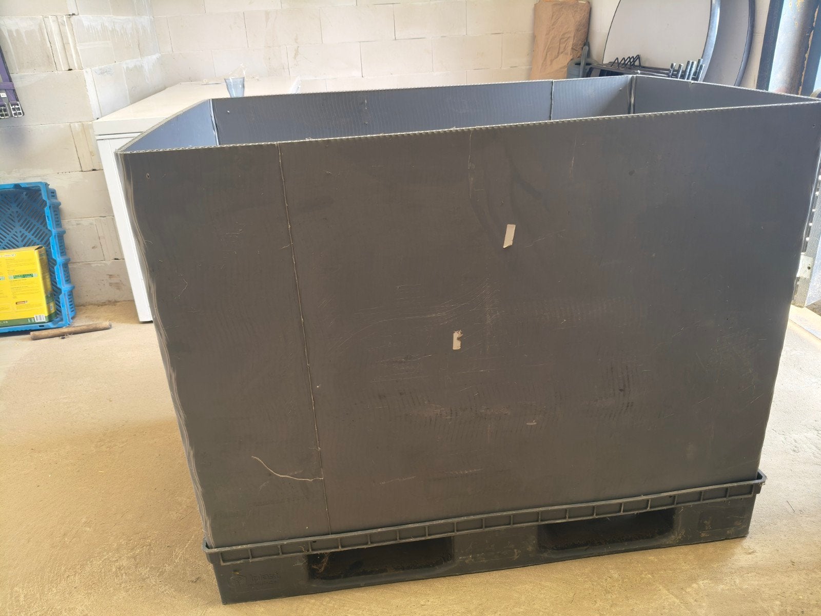 opvouwbare pelletbox, exportbox  5 stuks, Ophalen, Gebruikt