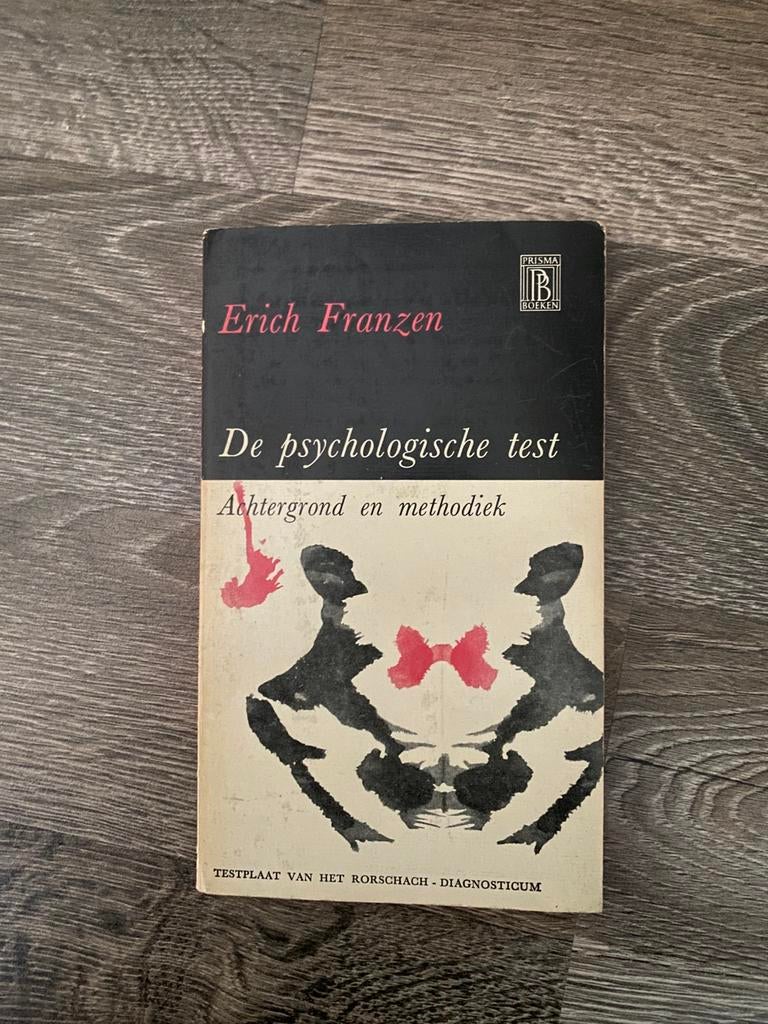 De Psychologische test - Erich Franzen, Ophalen, Zo goed als nieuw