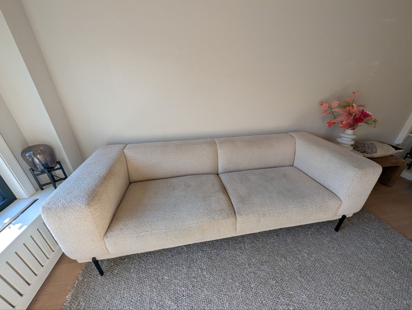 Cave sofa Studio Henk 3 zits, Gebruikt, Minder dan 75 cm, Modern, Bouclé, Driepersoons