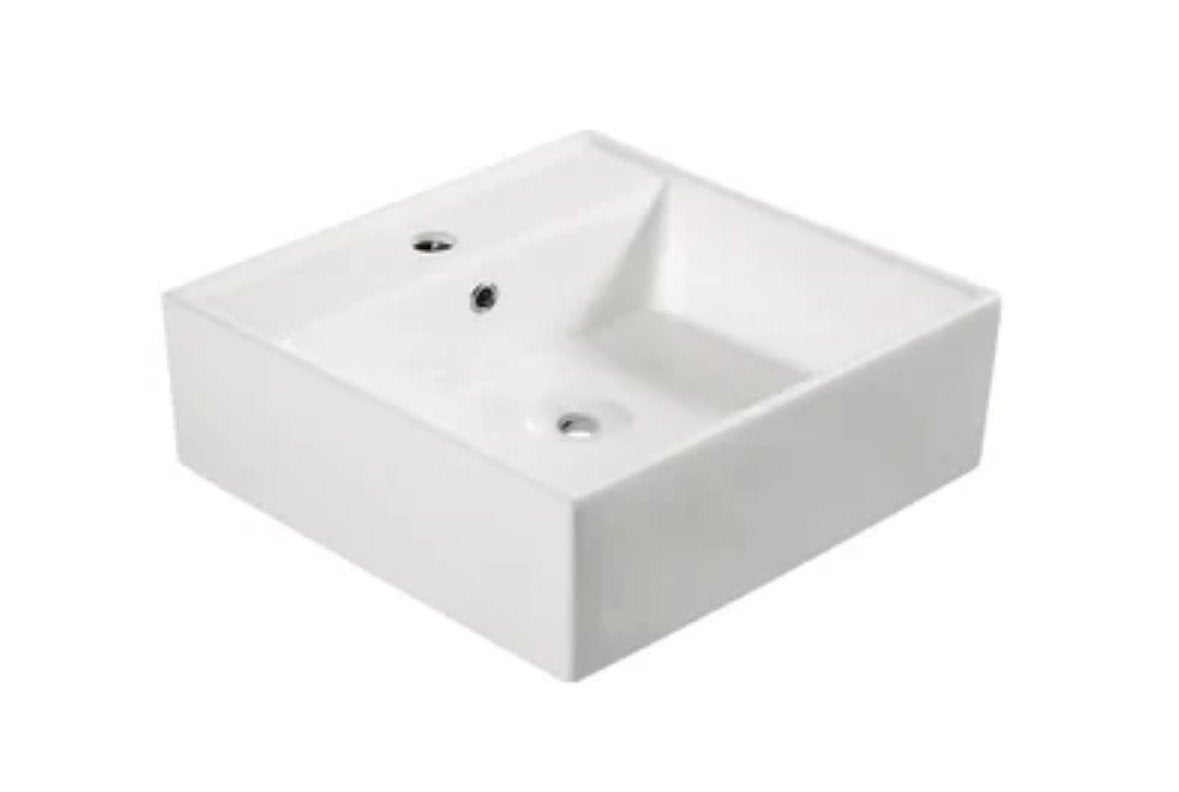 Waskom 46x46x16 cm Wit nieuw, Ophalen, Overige typen, Nieuw, Wit
