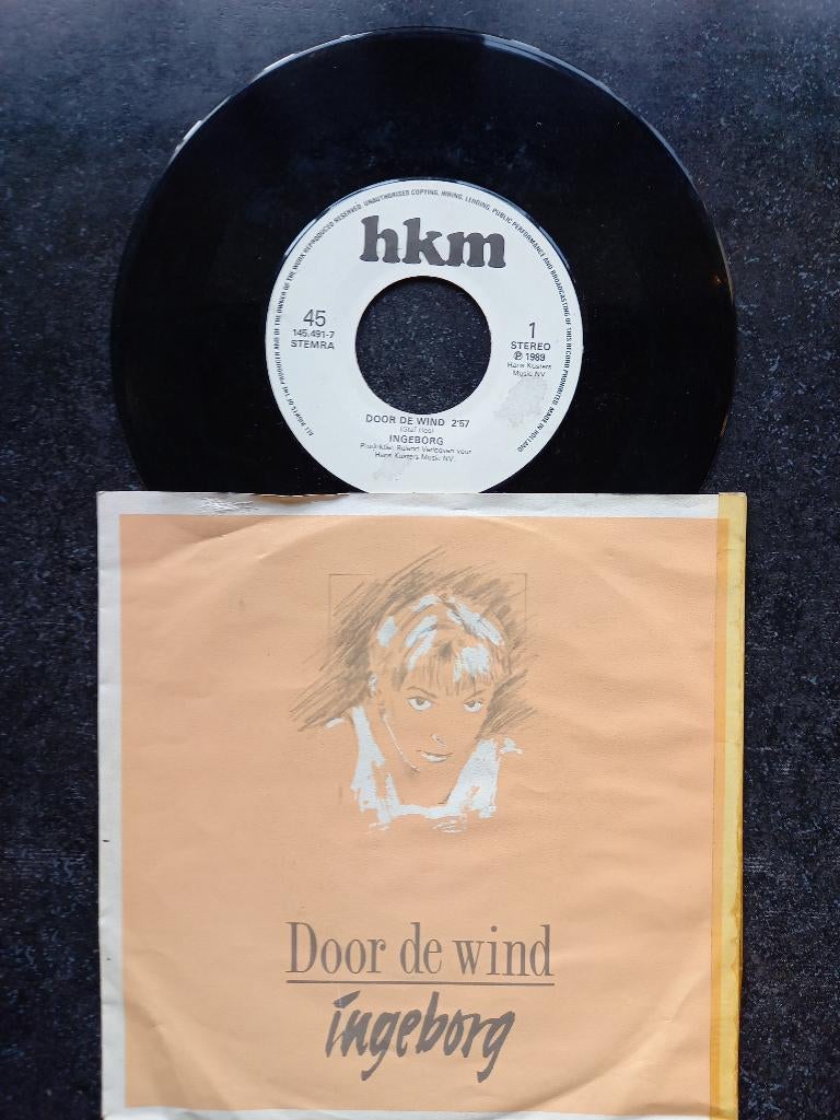 Ingeborg - Door De Wind 1989, Ophalen of Verzenden, Gebruikt
