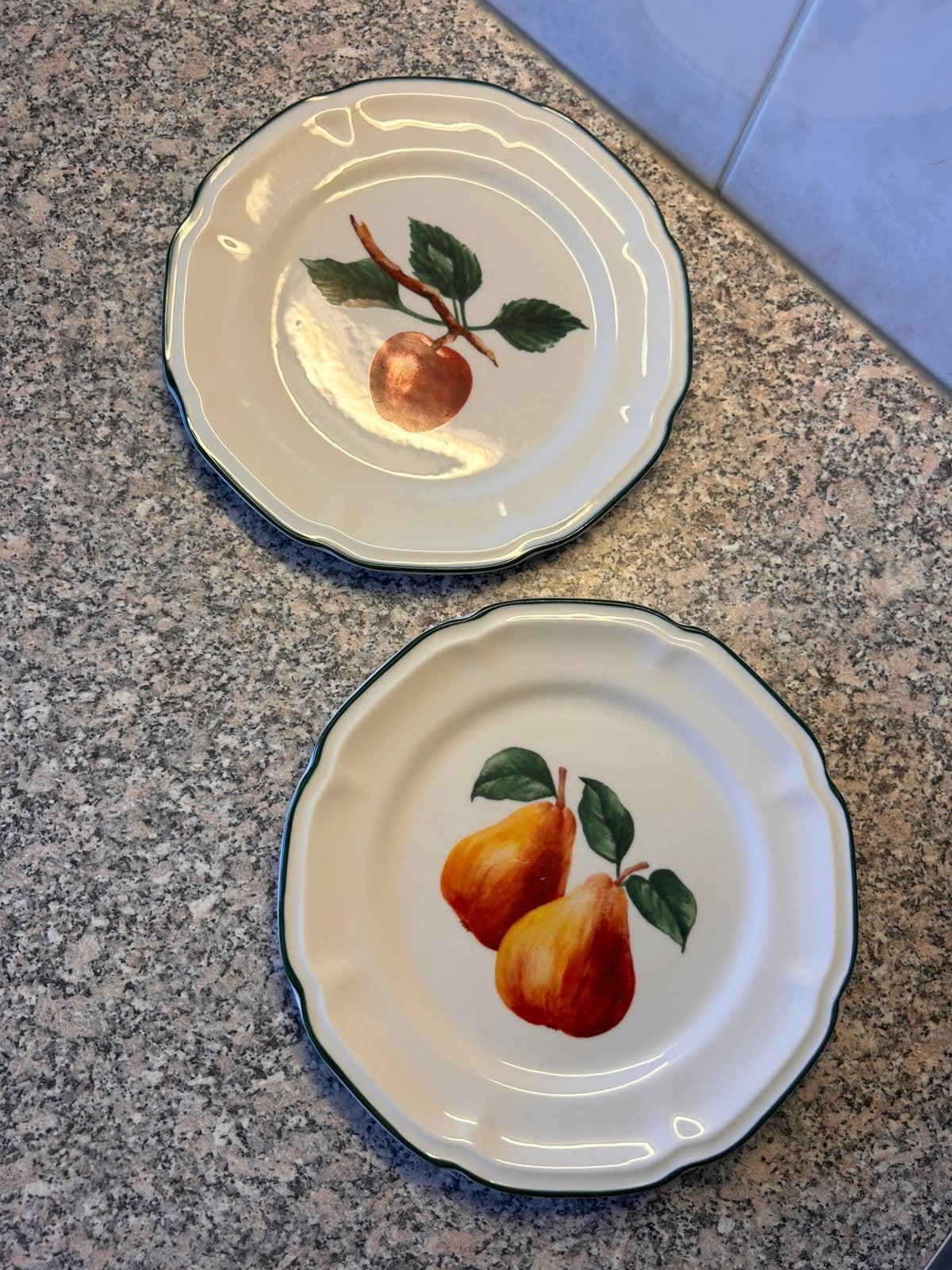 Mooie bordjes met fruitmotief, Antiek en Kunst, Ophalen