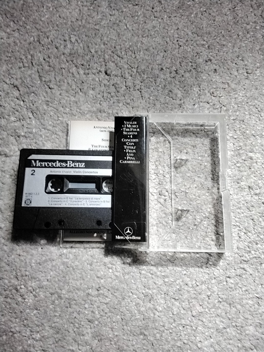 Orgineel cassettebandje van Mercedes-Benz (Collectors item), Ophalen of Verzenden, Gebruikt, 1 bandje, Origineel