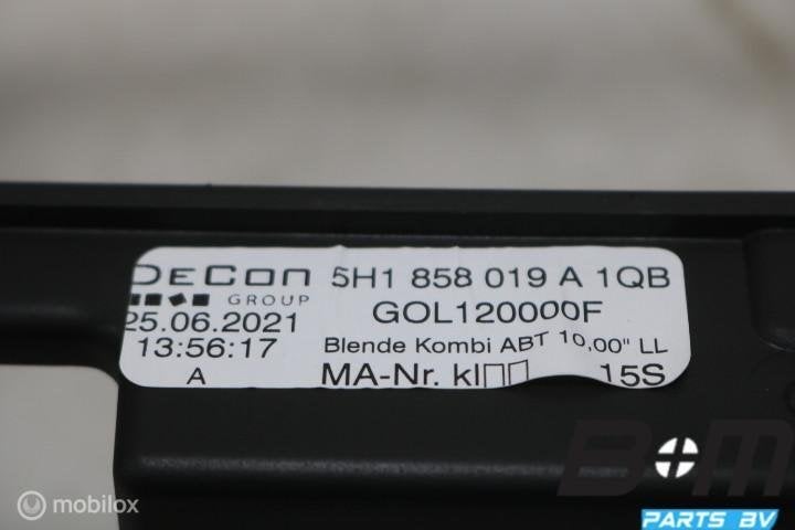 Inbouwframe dashboard VW Golf 8 1QB 5H1858019A, Gebruikt