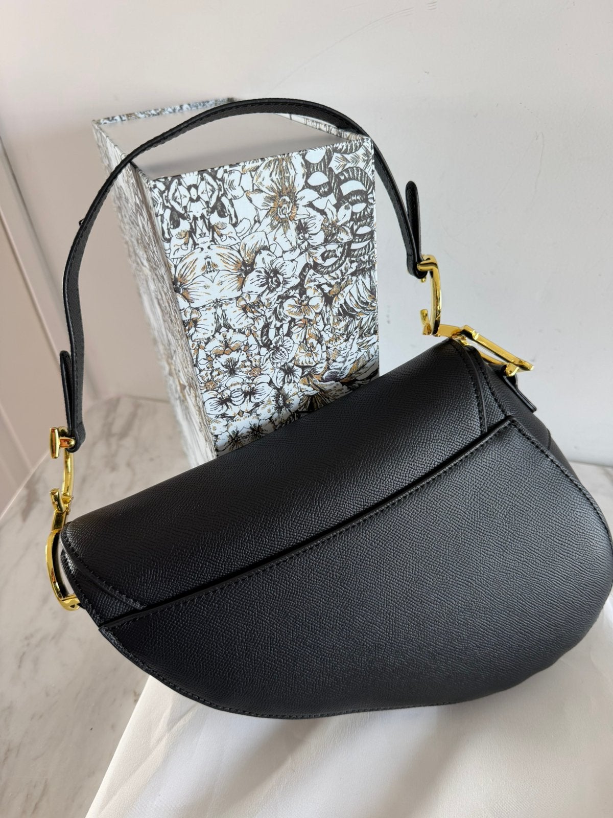 Foto 10 van Dior Saddle-tas zwart dames