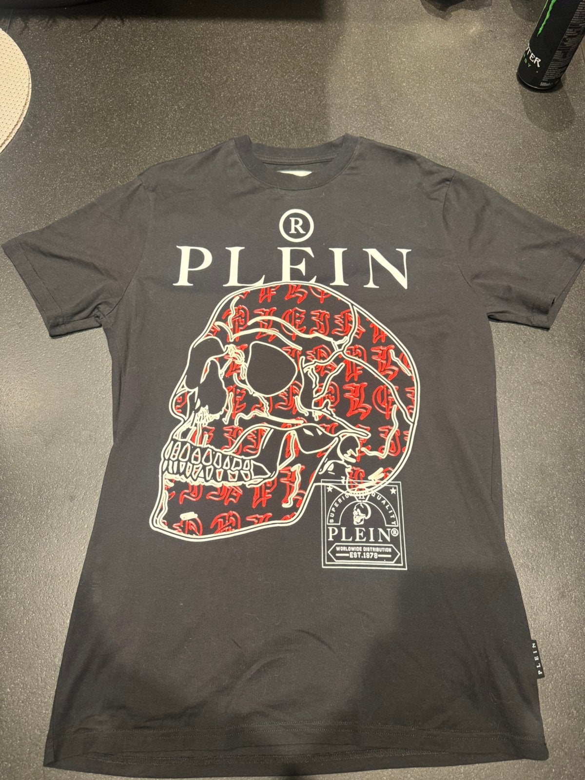 Philipp plein t shirt, Kleding | Heren, Ophalen, Zo goed als nieuw, Maat 46 (S) of kleiner, Zwart