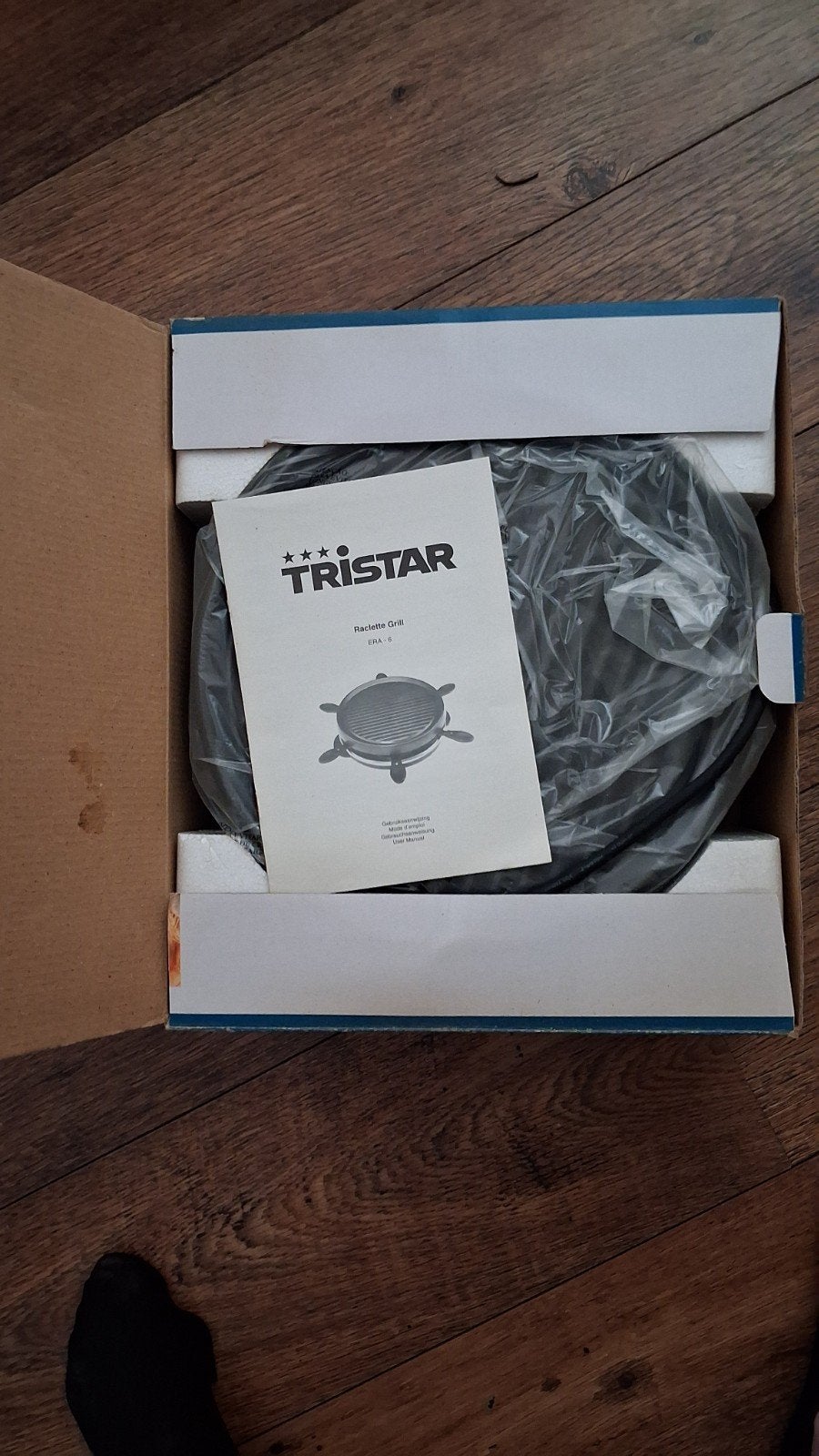 Tristar Raclette Grill met Pannetjes en Bakplaat, Ophalen, Zo goed als nieuw