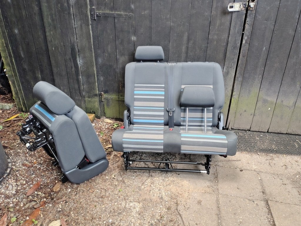 achterbank en stoel vw caddy 2012, Ophalen, Gebruikt, Volkswagen