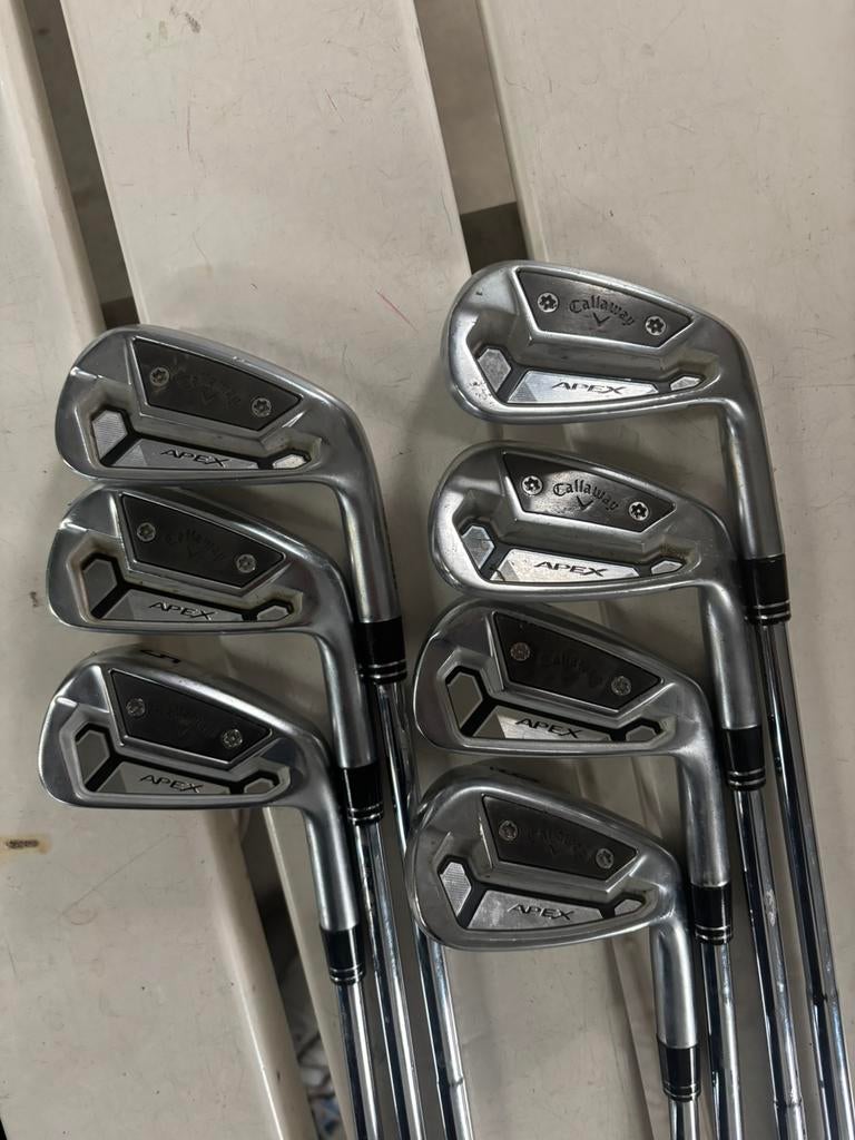 Callaway Apex TCB 21 - 4 tot PW, Sport en Fitness, Golf, Ophalen of Verzenden, Zo goed als nieuw, Set, Callaway