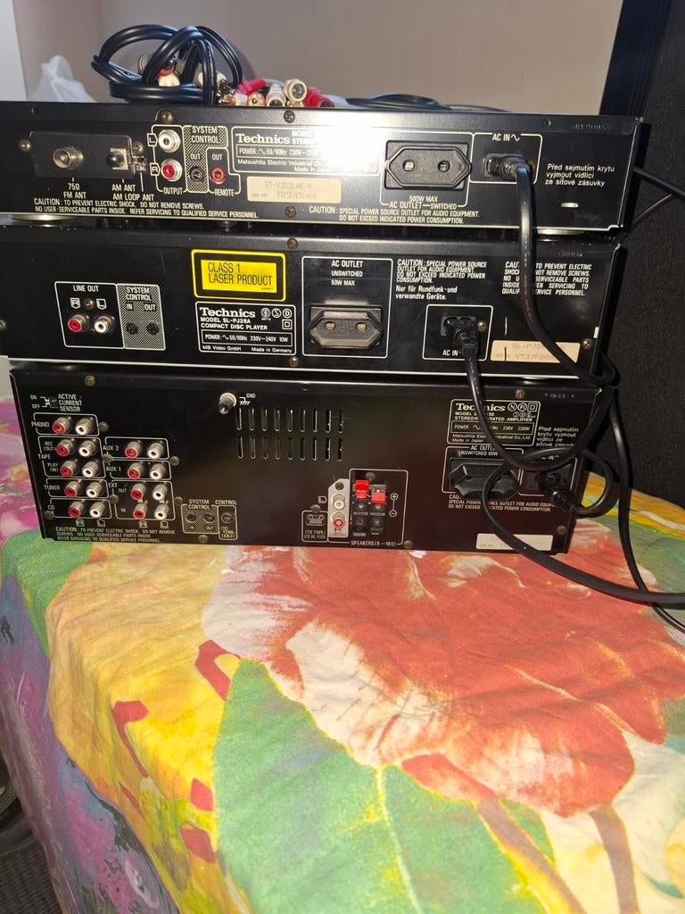 Technics Stereo Set: Tuner, CD-speler & Versterker, Overige merken, Gebruikt, Tuner of Radio, Losse componenten