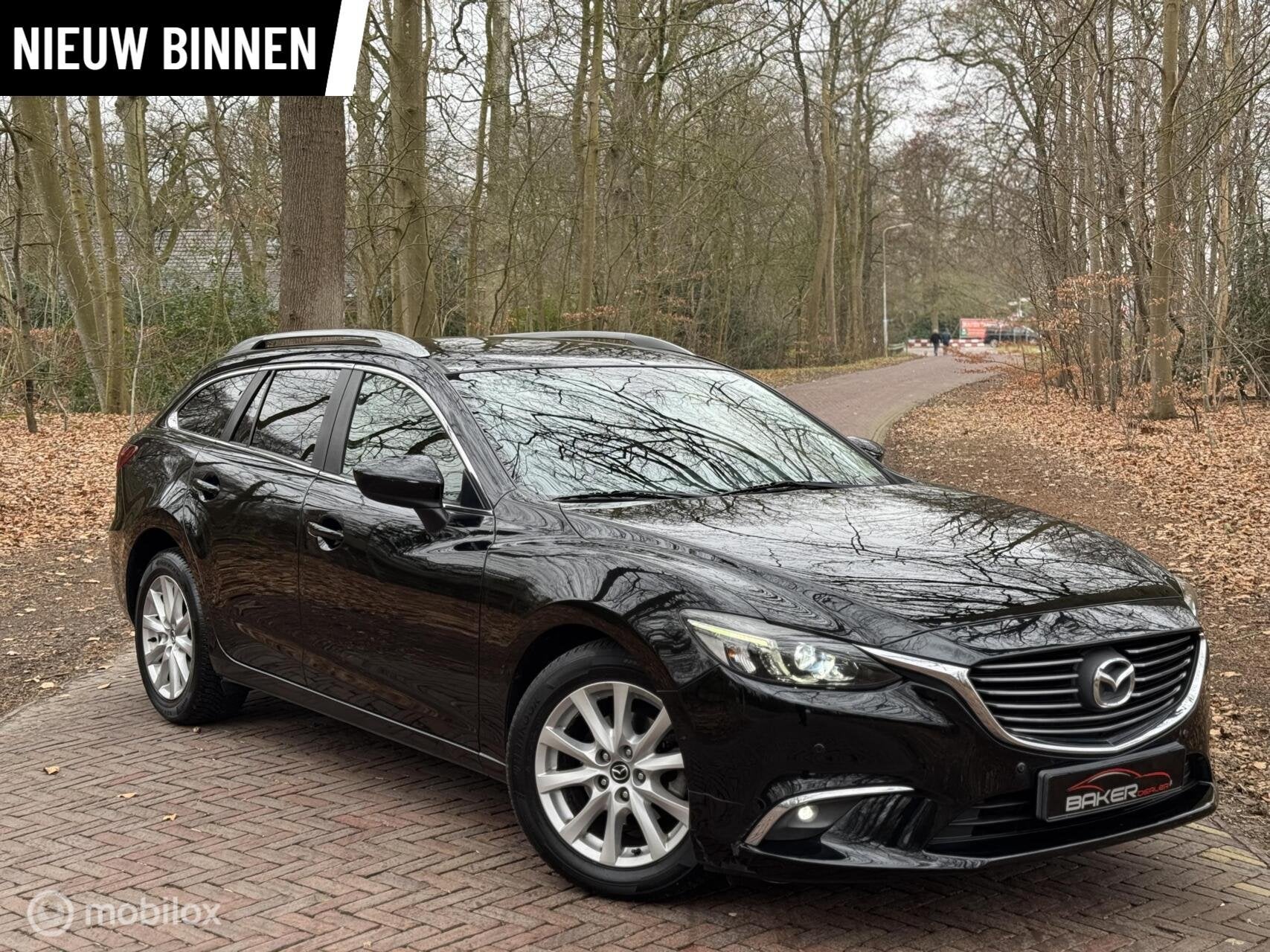 Mazda 6 Sportbreak 2.0 SkyActiv-G 165 TS+| Automaat | Xenon|, Auto's, Mazda, 1998 cc, Gebruikt, 4 cilinders, 6 sportbreak
