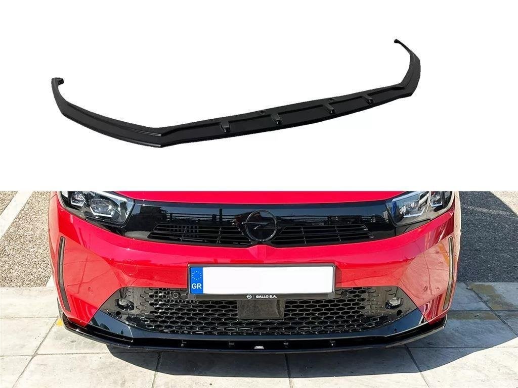 Opel Corsa F Facelift – Voorbumper spoiler, Ophalen of Verzenden, MJ-Carstyling, Info@mj-carstyling.net, Sibeliusstraat 81 5011JH Tilburg