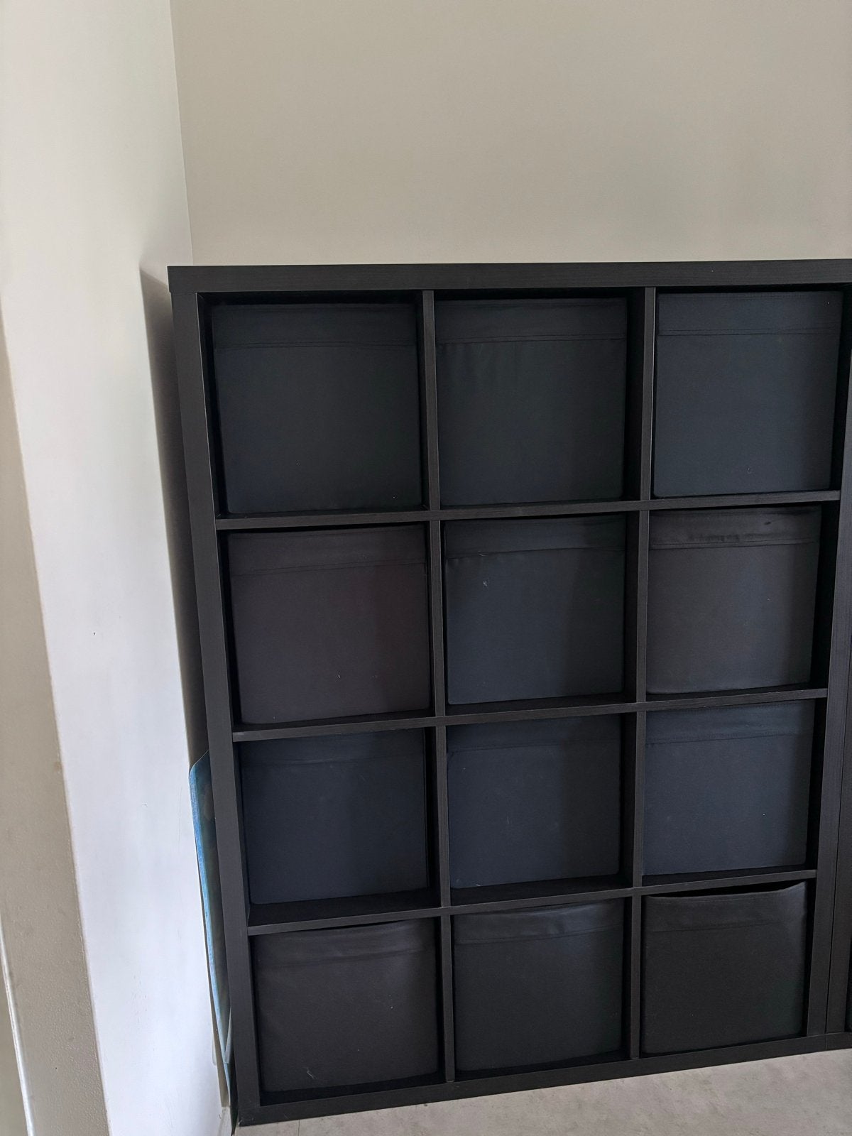IKEA Kallax kast met manden - 112x147 cm, Ophalen, Gebruikt