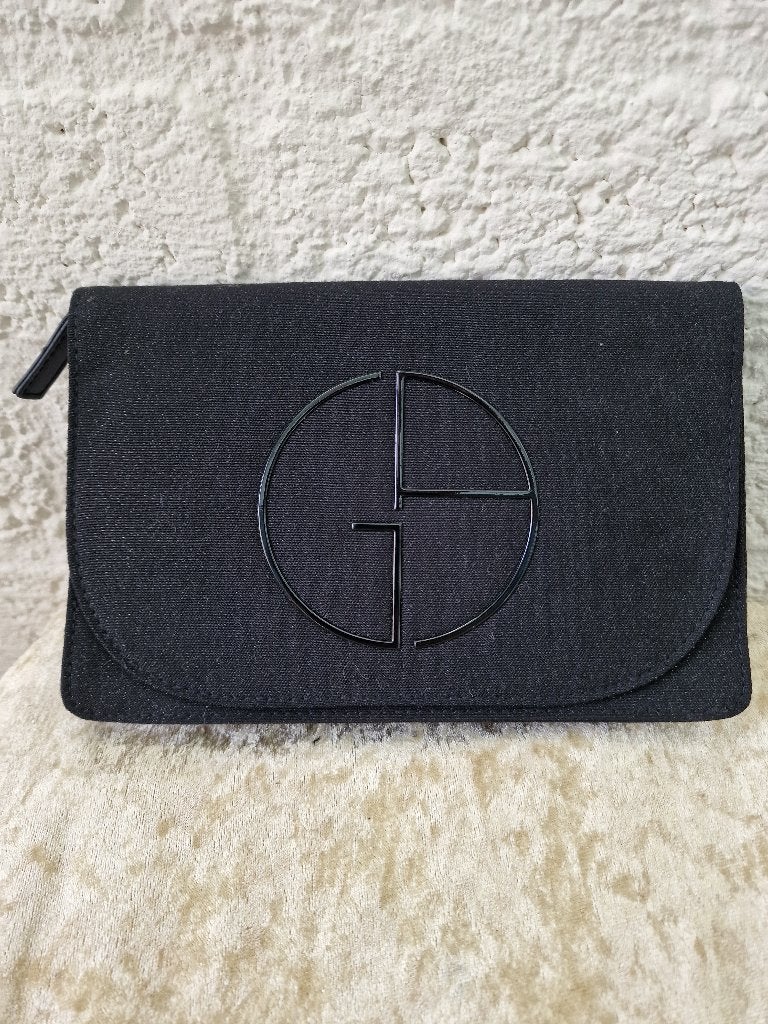 Giorgio Armani Beauty toilettas zwart, Ophalen of Verzenden, Zo goed als nieuw, Zwart