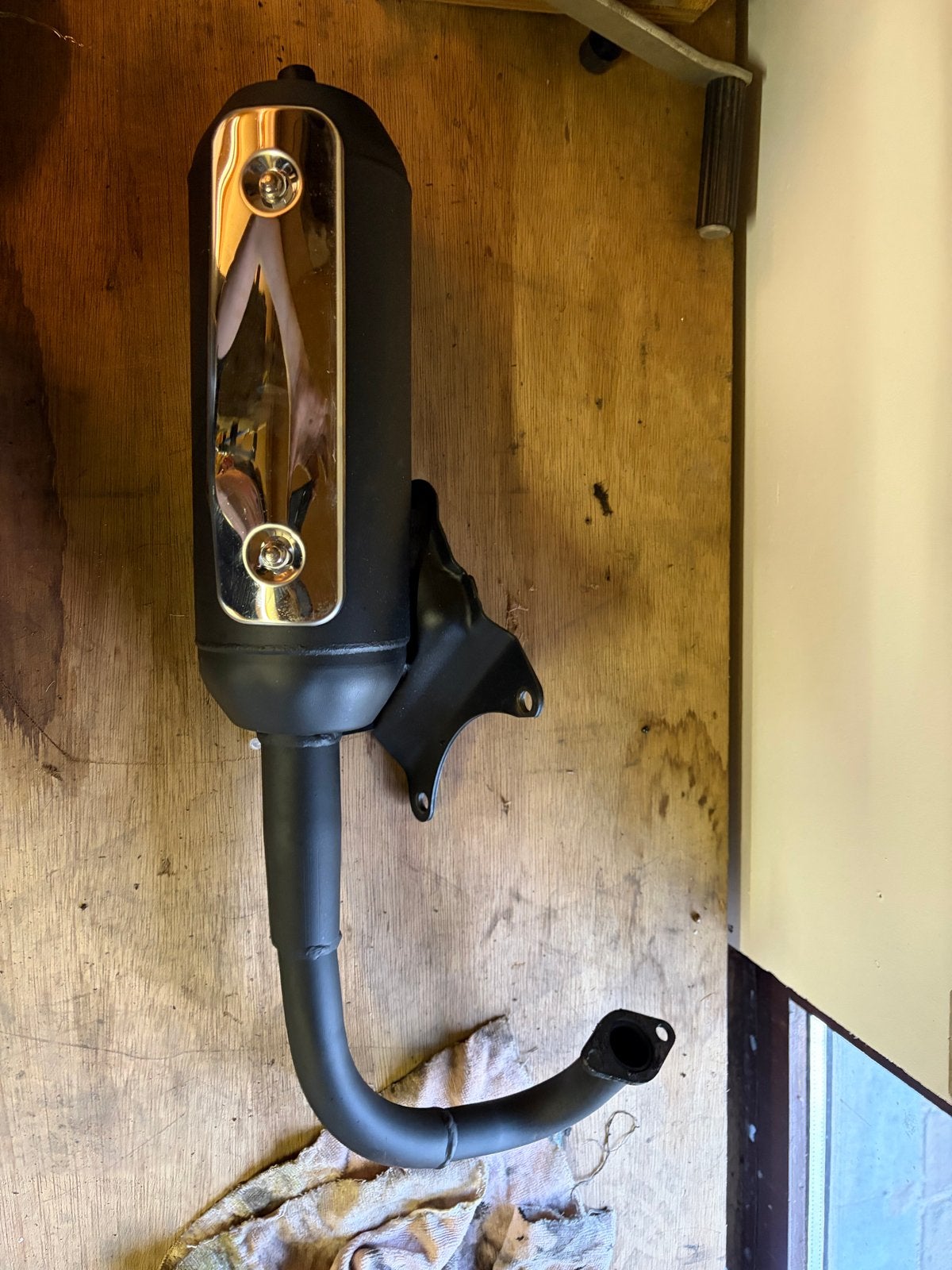 Nieuwe Uitlaat voor Scooter/Brommer - Universeel Model, Fietsen en Brommers, Ophalen, Nieuw, Uitlaat, Overige merken