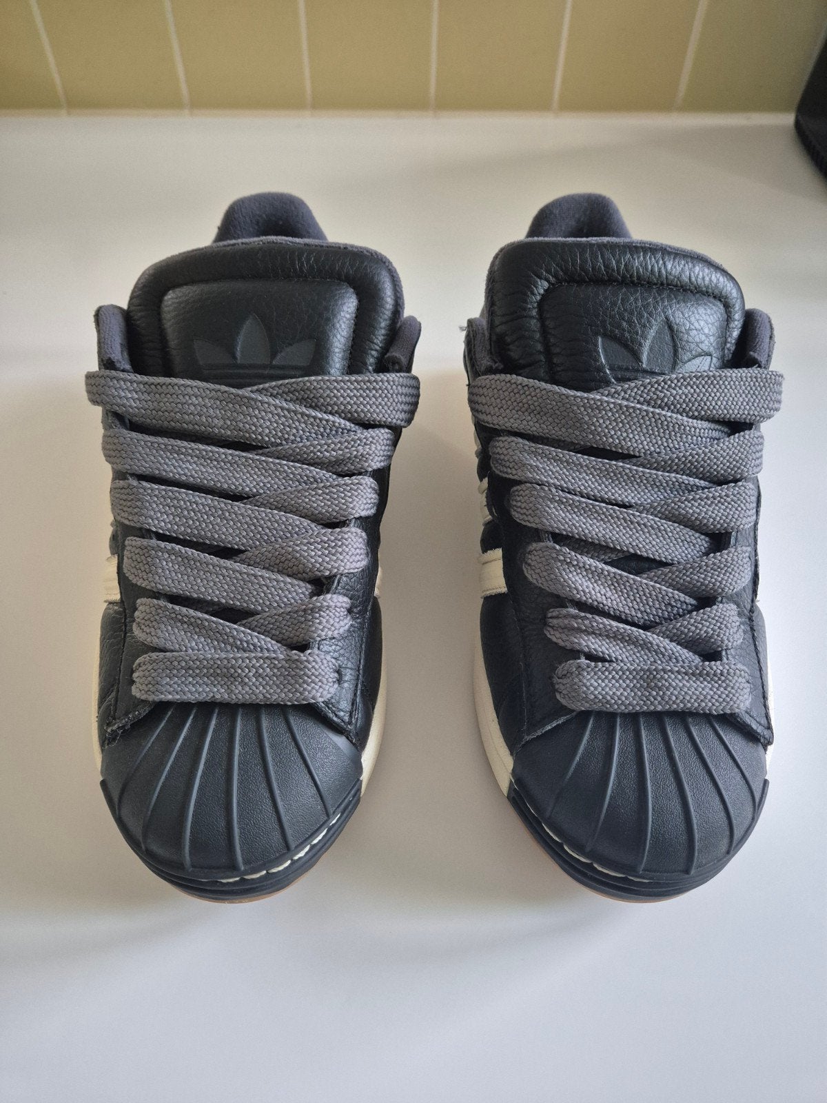 Adidas Superstar ST Core Black maat 44 2/3, Kleding | Heren, Zwart, Ophalen of Verzenden, Adidas, Sneakers of Gympen