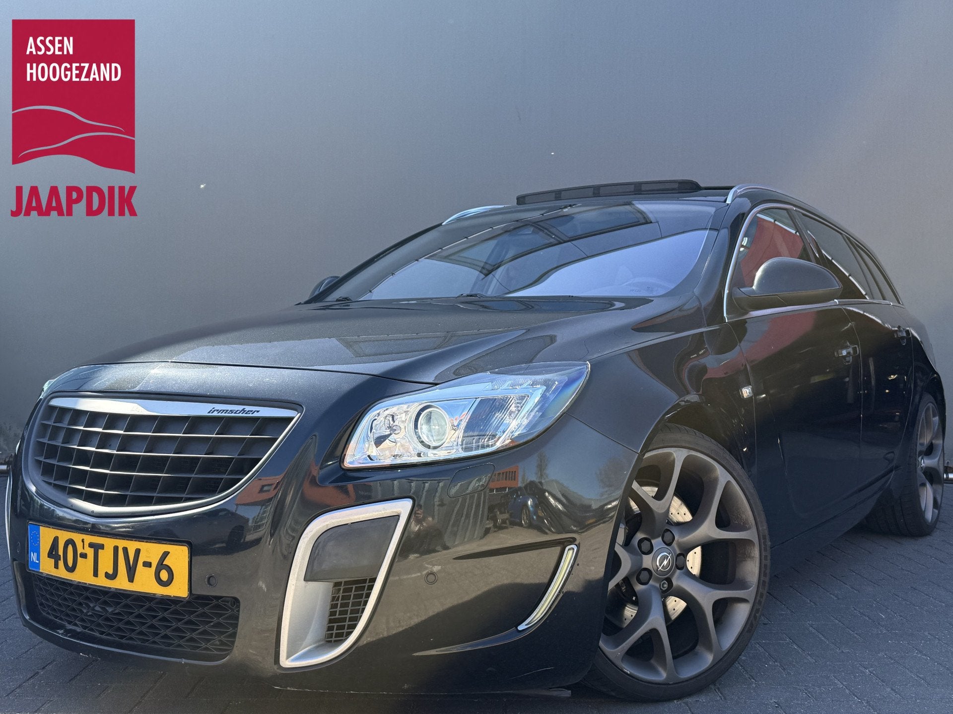 Opel Insignia Sports Tourer BWJ 2011 2.8 T 325 PK OPC 4x4 AU, Auto's, Automaat, Euro 5, Gebruikt, Zwart