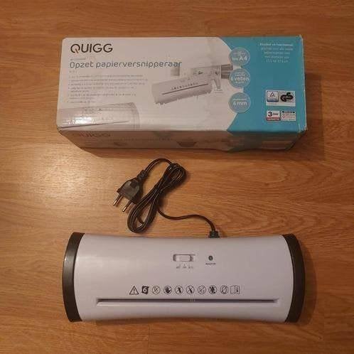 Opzet Papierversnipperaar Quigg MA 501-I, nieuwe, Diversen, Ophalen of Verzenden