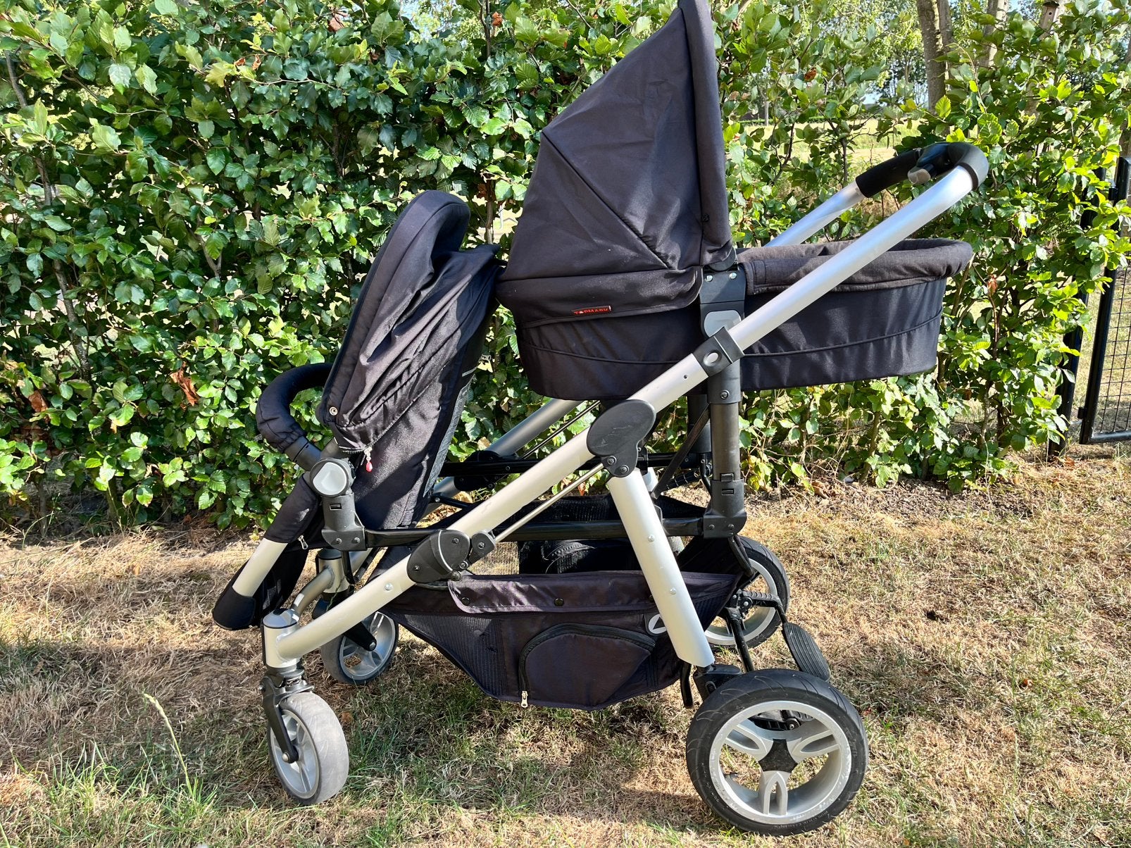 Duo kinderwagen Topmark, Ophalen, Gebruikt, Kinderwagen of Buggy