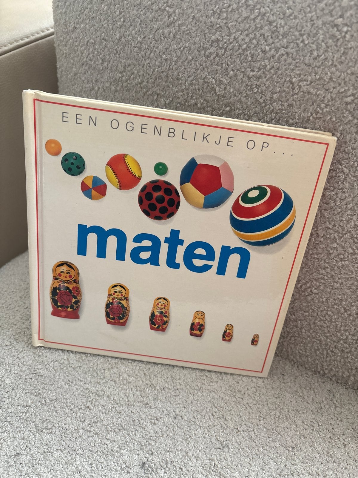 Een Ogenblikje Op... Maten - Kinderboek, Boeken, Kinderboeken | Baby's en Peuters, Ophalen of Verzenden, Gelezen, Uitklap-, Voel- of Ontdekboek