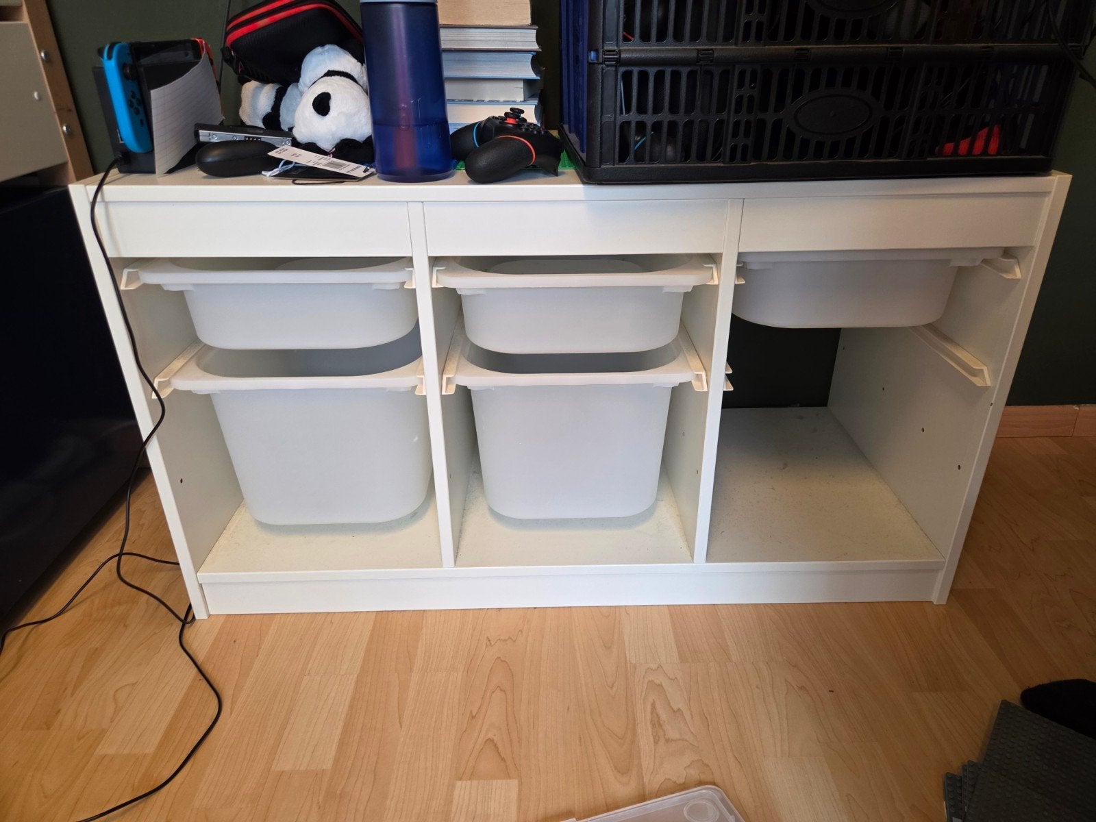 IKEA ladekast met LEGO platen opgelijmd, Overige materialen, Gebruikt, 5 laden of meer, Minder dan 100 cm