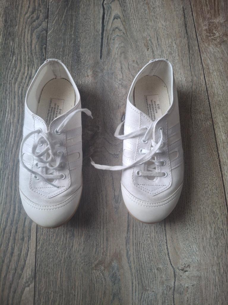 Instep TWIRLSCHOENEN wit 20.0 (mt. 31) Z.G.A.N., Sport en Fitness, Dansen, Ophalen of Verzenden, Zo goed als nieuw, Schoenen