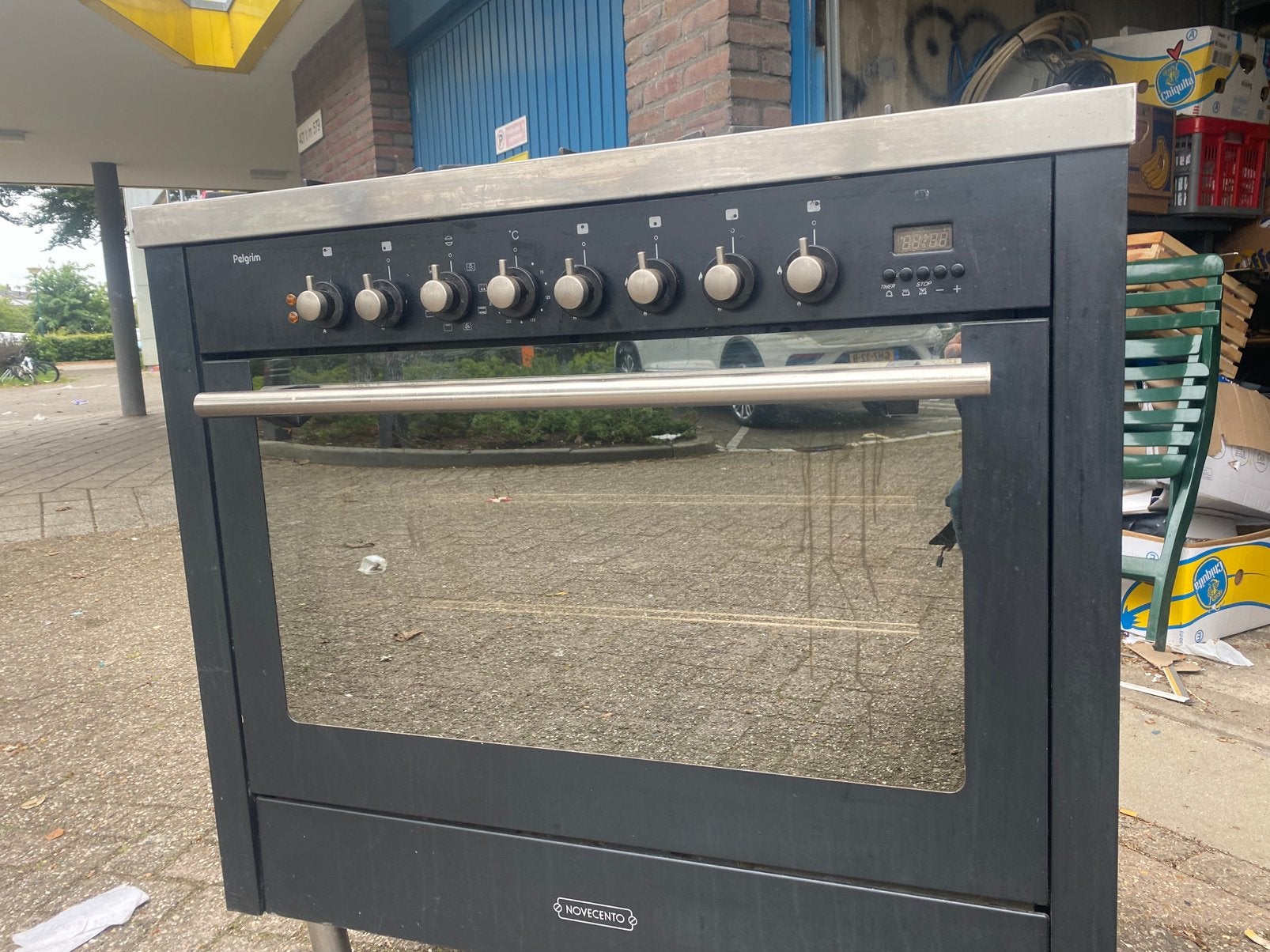 Pelgrim oven, Ophalen, Zo goed als nieuw, Gas, Vrijstaand