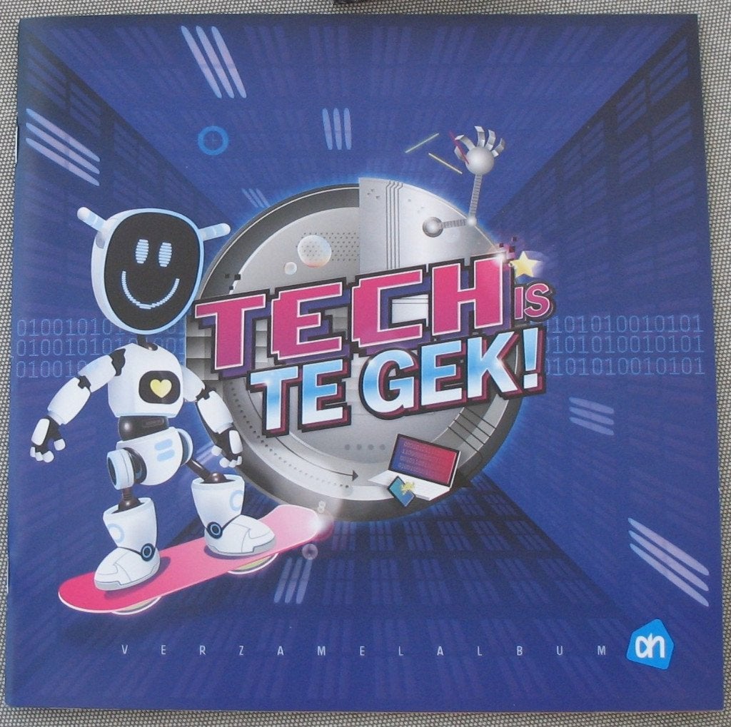 AH tech is te gek 145 van 160 plaatjes gratis, Verzamelen, Supermarktacties, Albert Heijn, Ophalen of Verzenden