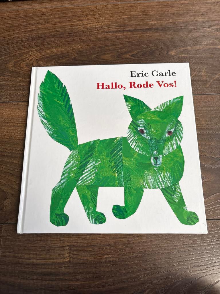 Hallo, Rode Vos! - Eric Carle Prentenboek, Boeken, Ophalen of Verzenden, Zo goed als nieuw, Prentenboek